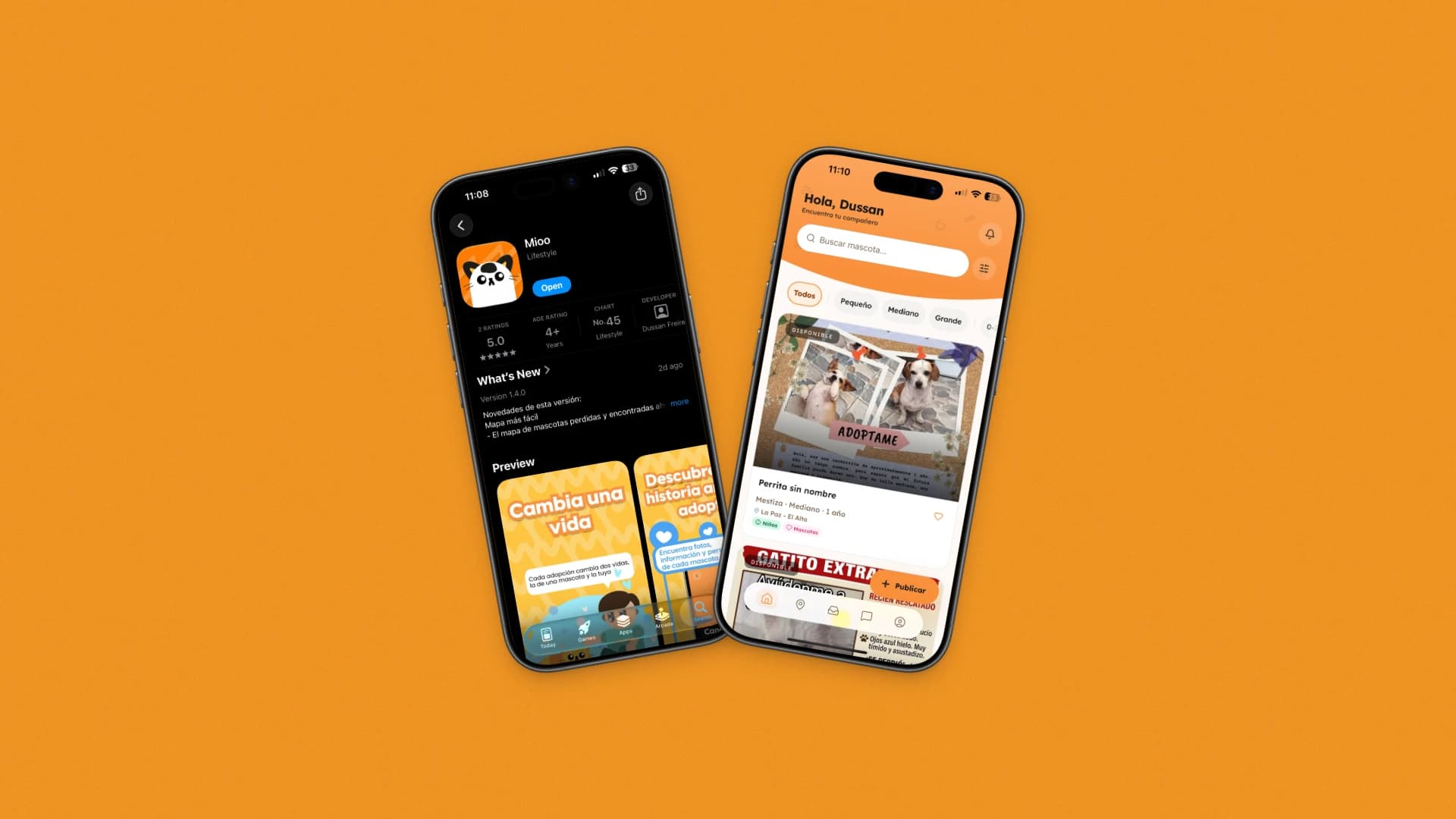 Mioo — Pet adoption